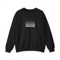 Freedom Gradient Crewneck Unisex Sweatshirt